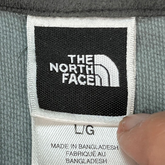The North Face Pullover Mens Large Gray Long Sleeve 1/4 Zip Flight Series Apex - Picture 10 of 14
